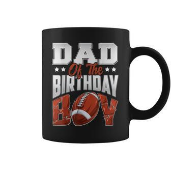 Dad Football Birthday Boy Family Baller B-Day Party Coffee Mug - Thegiftio UK