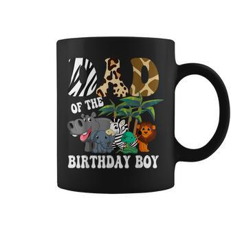 Dad Of The Birthday Boy Zoo Bday Safari Celebration Coffee Mug - Thegiftio UK