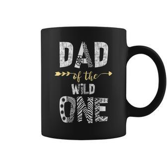 Dad Of The Wild One Family 1St Thing First Birthday Coffee Mug - Seseable