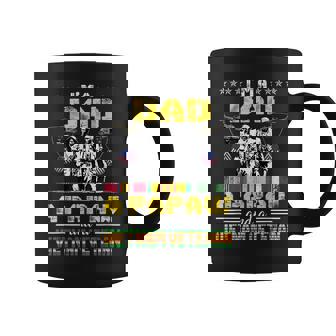Dad Papaw Vietnam Veteran Vintage Military Mens Gift For Mens Coffee Mug | Mazezy