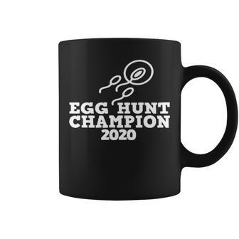 Dad Pregnancy Announcement Egg Hunt Champion 2020 Coffee Mug - Seseable