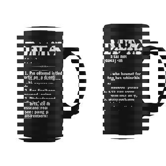 Dad Tax Funny Dad Tax Definition Fathers Day Coffee Mug - Thegiftio UK