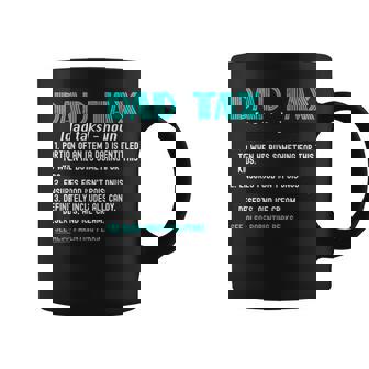 Dad Tax Funny Dad Tax Definition Fathers Day Coffee Mug - Thegiftio UK