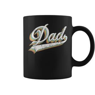 Dad Vintage Retro Style Father’S Day Gift Funny Dad Grandpa Coffee Mug - Seseable