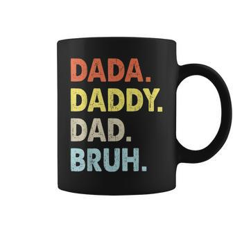 Dada Daddy Dad Bruh Fathers Day Funny Vintage Coffee Mug - Thegiftio UK