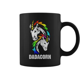 Dadacorn Einhorn Papa Dadunicorn Vatertag Geburtstag Geschenk Tassen - Seseable