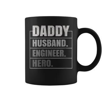 Daddy Husband Engineer Hero Fathers Day Gift For Womens Coffee Mug | Mazezy AU