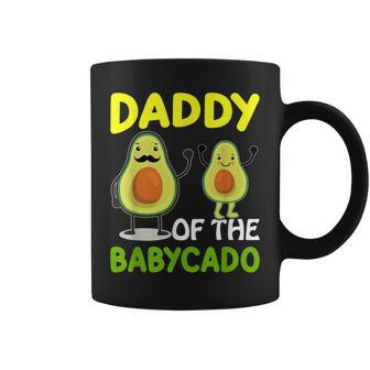 Daddy Of The Babycado Funny Avocado Dad Fathers Day Gift For Mens Coffee Mug | Mazezy