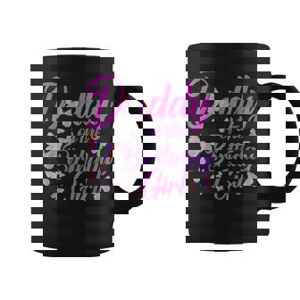 Daddy Of The Birthday Girl  Butterfly Dad Father 1St Coffee Mug