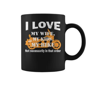 Dads Who Ride Motorcycles Funny Biker Dad Gift For Mens Coffee Mug | Mazezy