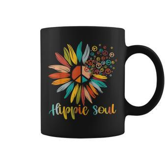 Daisy Peace Sign Hippie Soul Flower Lovers Gift Coffee Mug | Mazezy DE