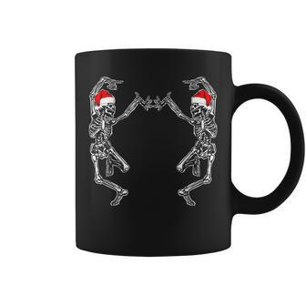 Dancing Christmas Skeletons Coffee Mug - Thegiftio UK