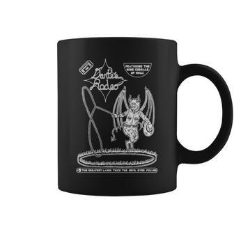 Dartes Rodeo Featuring The Mine Corrals Of Hell Coffee Mug | Mazezy