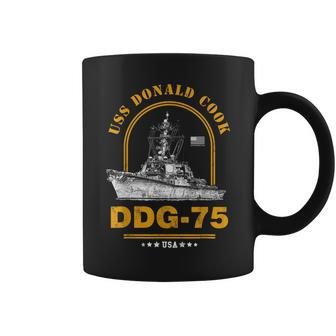 Ddg-75 Uss Donald Cook Coffee Mug - Seseable