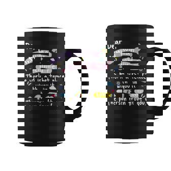 Dear Tiny Humans Behind Me Teacher Appreciation -On Back Coffee Mug - Thegiftio