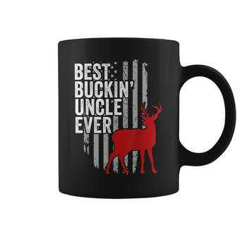 Deer Hunting Apparel Best Buckin Uncle Ever Fathers Day Gift For Mens Coffee Mug | Mazezy