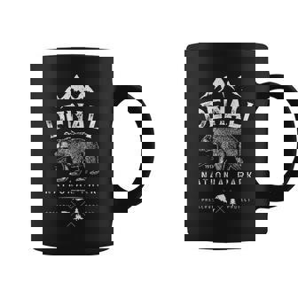 Denali National Park And Preserve T Us Alaska Vintage Coffee Mug - Seseable