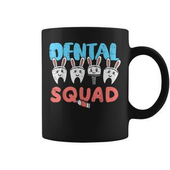 Dental Squad Easter Th Bunny Dentist Assistant Hygienist Coffee Mug - Seseable