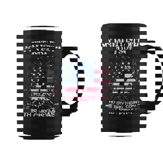Deployed Military Son Family Christmas Apparel Coffee Mug | Mazezy