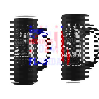 Desantis 2024 Make America Funny Trump Lover Men Women Coffee Mug - Seseable