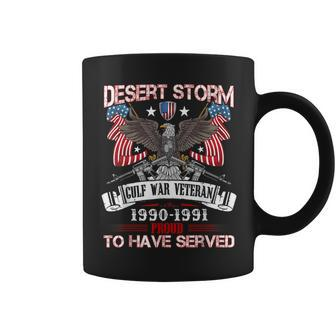 Desert Storm Veteran Proud United States Army Veteran Coffee Mug - Seseable