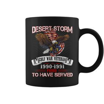 Desert Storm Veteran T Veteran Proud For Fathers Day Coffee Mug - Seseable