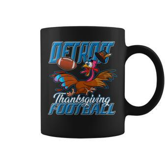 Detroit Football | Thanksgiving Day | Funny Turkey Day Coffee Mug | Mazezy
