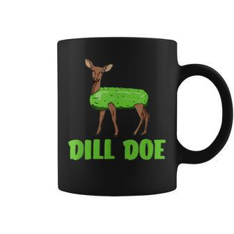 Dill Doe Funny Adult Humor Funny Nature Deer Redneck Coffee Mug | Mazezy