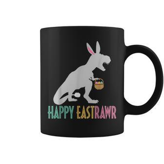 Dinosaur Easter Bunny Funny Humor T Rex Gift Coffee Mug - Seseable
