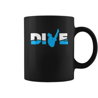 Dive Water Sports Platform Diver Springboard Diving Coffee Mug - Thegiftio UK
