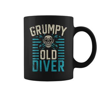 Diving Grumpy Old Diver Coffee Mug - Thegiftio UK