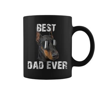 Doberman Pinscher Dad Shirt Independence Day Gifts Coffee Mug | Mazezy