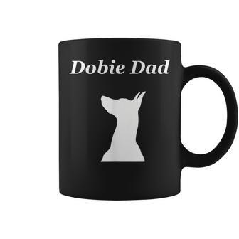 Dobie Dad Dobe Doberman Pinscher Coffee Mug | Mazezy
