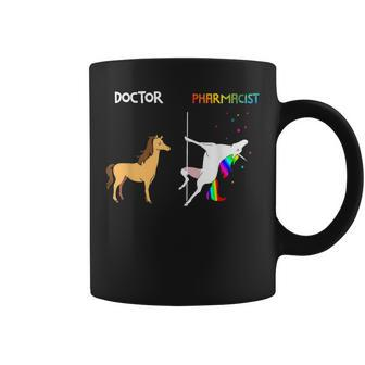 Doctor Vs Pharmacist Unicorn Dancing Tshirt -Nurse Day Shirt Coffee Mug | Mazezy