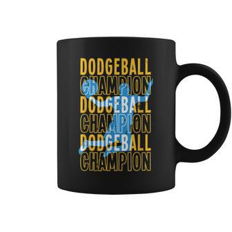 Dodgeball Champion | Ball Sports | Dodge Ball Player Coffee Mug | Mazezy