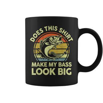 Does This Make My Bass Look Big Father Day Fishing Dad Coffee Mug - Seseable