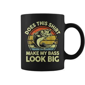 Does This Make My Bass Look Big Father Day Fishing Dad Coffee Mug - Thegiftio UK