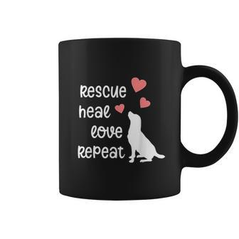 Dog Rescue Mom Mama Animal Rescue Dog Lover Coffee Mug - Thegiftio UK