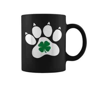 Dog St Patricks Day Shamrock Dog Coffee Mug | Mazezy