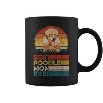 Dog Vintage Best Poodle Mom Ever Gifts Lover V2 Coffee Mug - Seseable