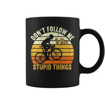 Dont Follow Me I Do Stupid Things V3 Coffee Mug - Seseable