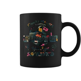 Dont Mess With Mamasaurus Mix Flower Mothers Day Shirt Coffee Mug | Mazezy DE