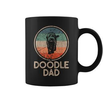 Doodle Dog - Vintage Doodle Dad Coffee Mug - Seseable