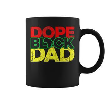 Dope Black Dad Africa Map Junenth Black History Month Coffee Mug - Seseable