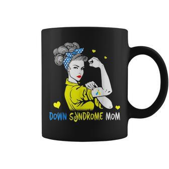 Down Syndrome Mom Strong Awareness Proud Mothers Day Gift Coffee Mug - Seseable