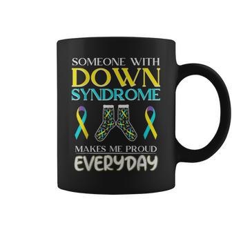 Down Syndrome Socks Awareness Day 2021 Parents Dad Mom Gift Coffee Mug - Seseable