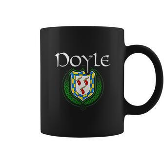 Doyle Surname Irish Last Name Doyle Family Crest Coffee Mug - Thegiftio UK