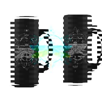 Dragon Fly Insect Nature Geometric Lover Coffee Mug - Seseable