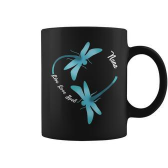 Dragonfly Live Love Spoil Nana Funny Nana Gift For Mom Women V2 Coffee Mug - Seseable