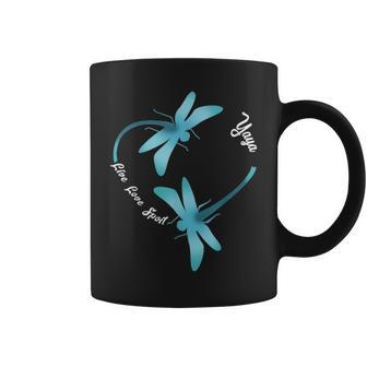 Dragonfly Live Love Spoil Yaya Funny Yaya Gift For Mom Women Coffee Mug - Seseable